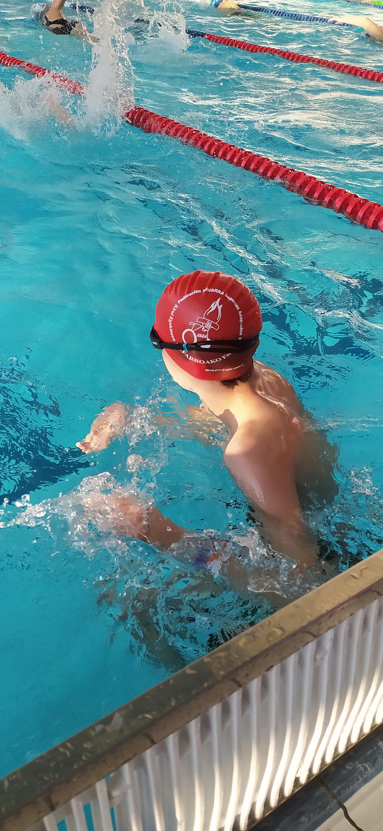 La cantera de la natación adaptada navarra tiene buen futuro